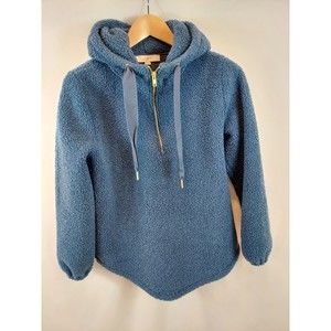 Loft Sherpa Hoodie, XS Long Sleeve Soft Cozy